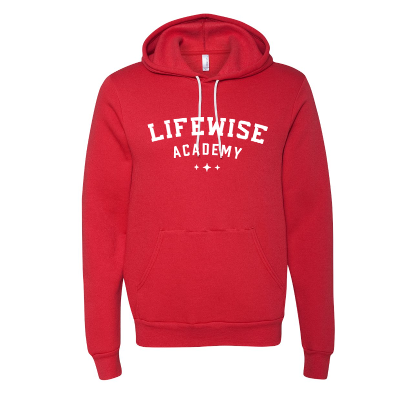 Unisex Poly/Cotton Hooded Pullover Sweatshirt