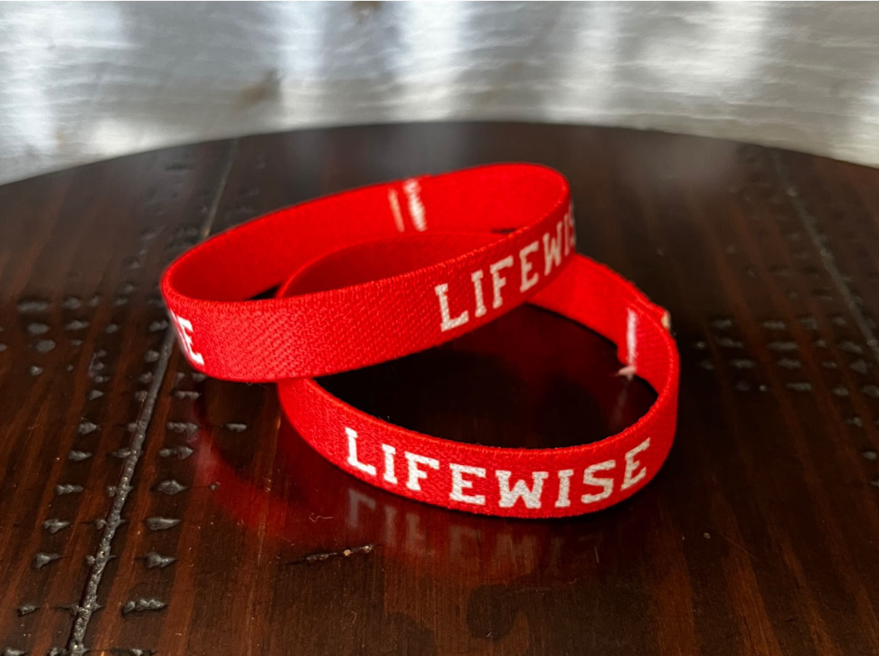 Full Color 1/2" Elastic Wristband