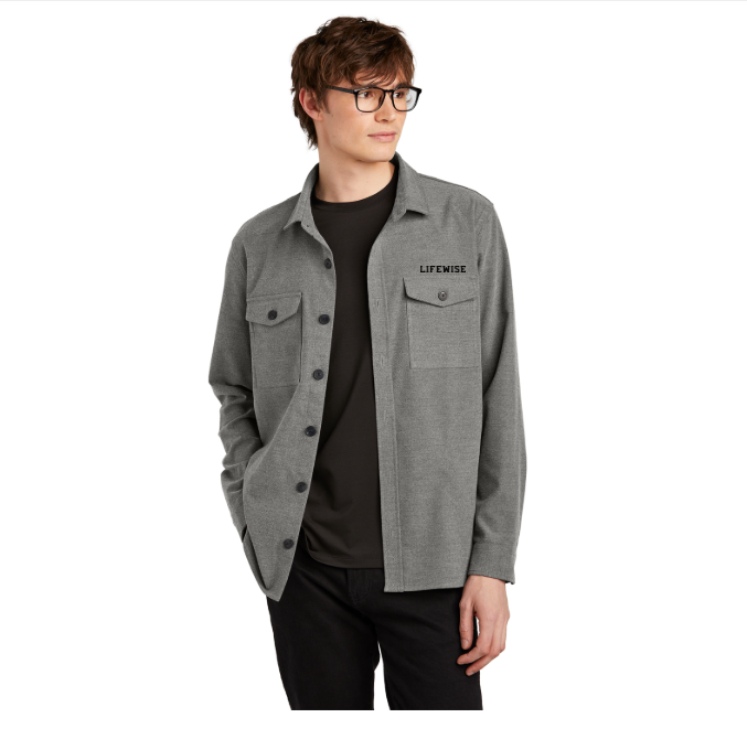 Mercer+Mettle Long Sleeve Twill Overshirt