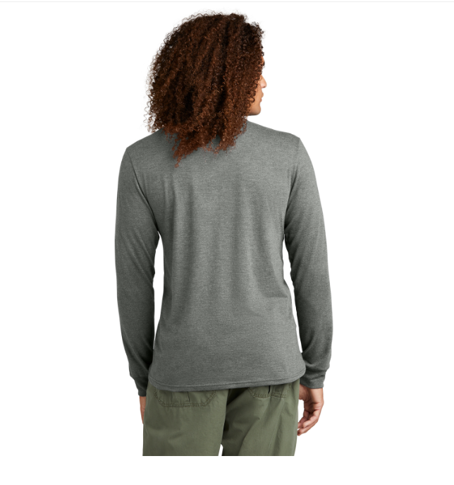 District Perfect Tri Long Sleeve Henley