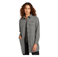 Mercer+Mettle Womenâ€™s Long Sleeve Twill Overshirt