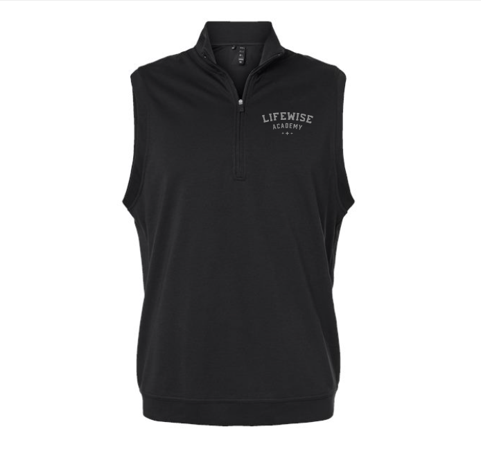 Men's Club Quarter-Zip Vest