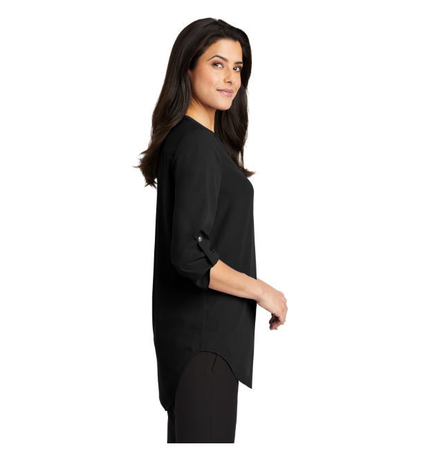 Port Authority Ladies 3/4-Sleeve Tunic Blouse