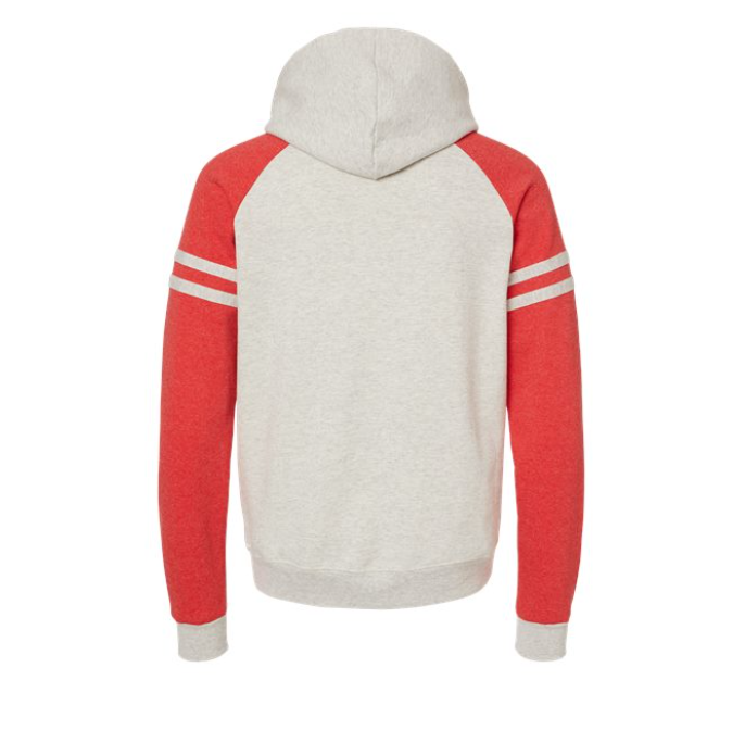 NublendÂ® Varsity Colorblocked Raglan Hooded Sweatshirt