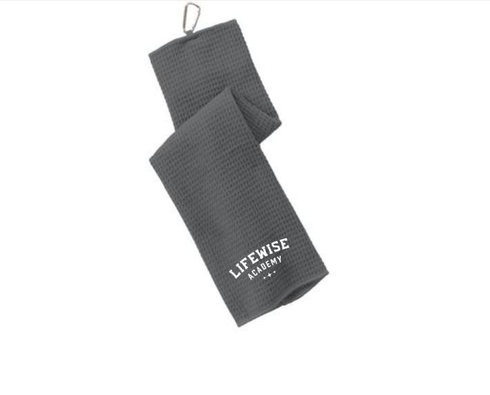 Port Authority Waffle Microfiber Golf Towel