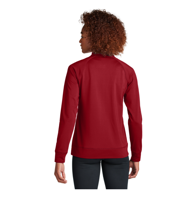 Sport-Tek Womenâ€™s Sport-Wick Stretch Full-Zip Cadet Jacket