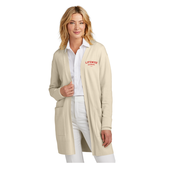 Mercer+Mettle Womenâ€™s Open-Front Cardigan Sweater