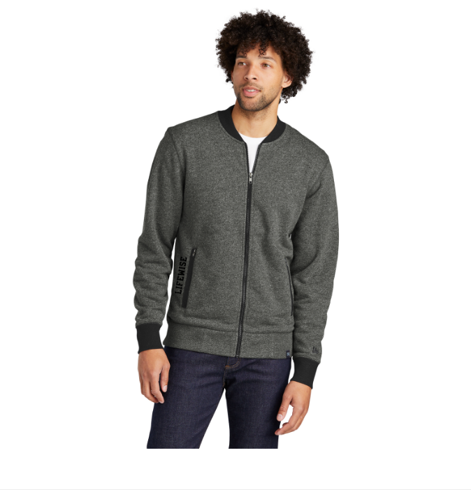 New Era French Terry Baseball Full-Zip