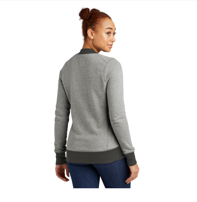 New Era Women's French Terry Baseball Full-Zip