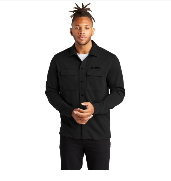 Mercer+Mettle Double-Knit Snap Front Jacket