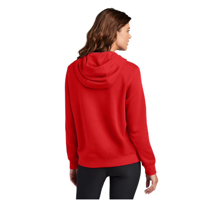 Nike Women's Club Fleece Sleeve Swoosh Pullover Hoodie