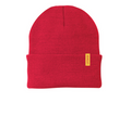 Woven Label Patch Knit Cap