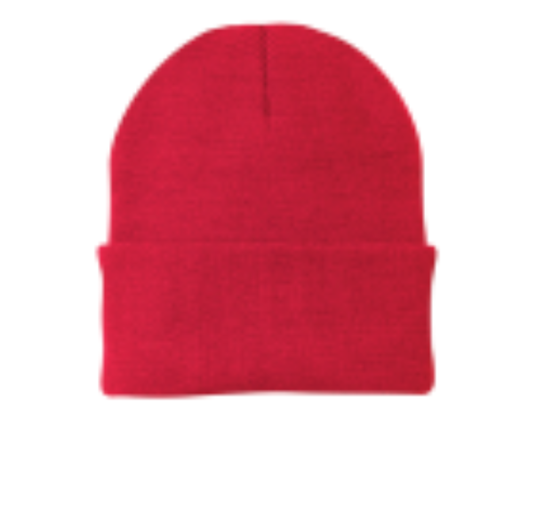 Woven Label Patch Knit Cap