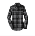 Port Authority Ladies Plaid Flannel Tunic
