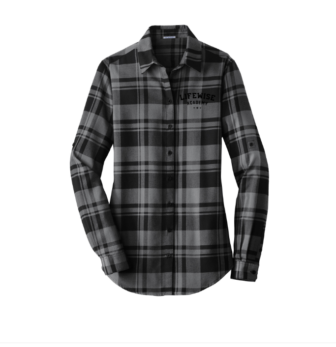 Port Authority Ladies Plaid Flannel Tunic